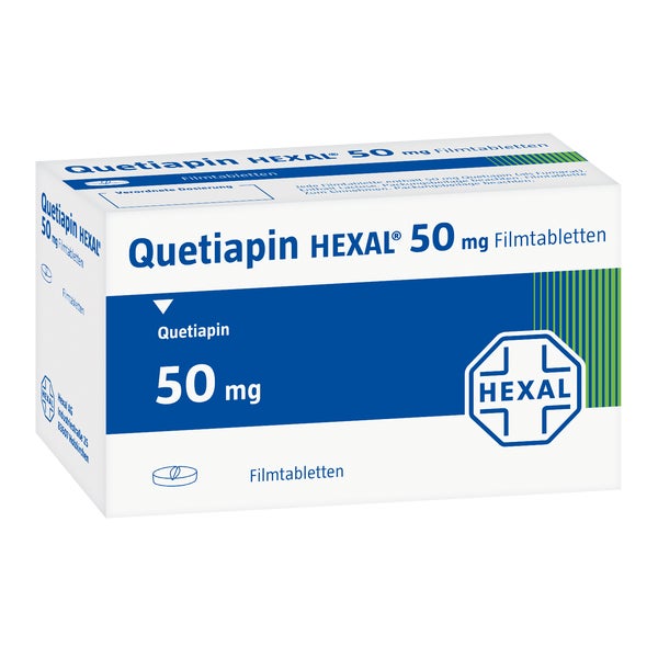 Quetiapin Hexal 50 mg Filmtabletten 100 St