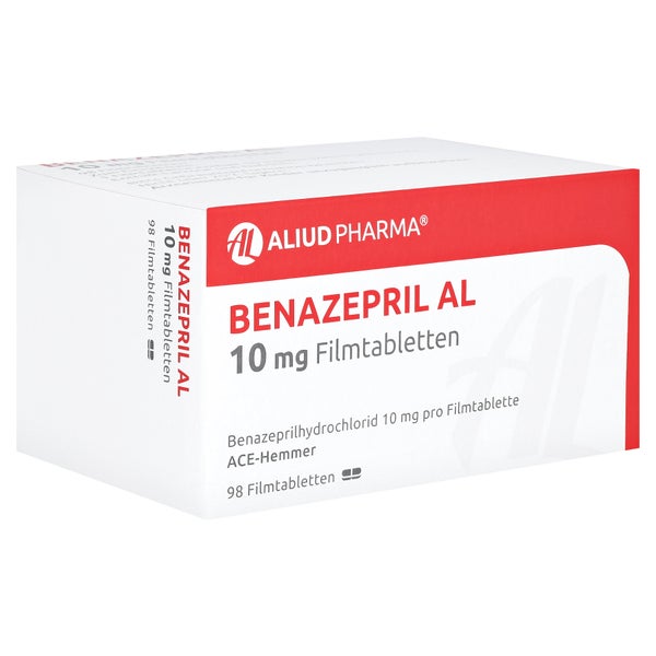 Benazepril AL 10 mg Filmtabletten 98 St