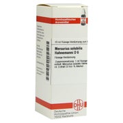 Produktabbildung: Mercurius Solubilis Hahnemanni D 6 Dilut 20 ml