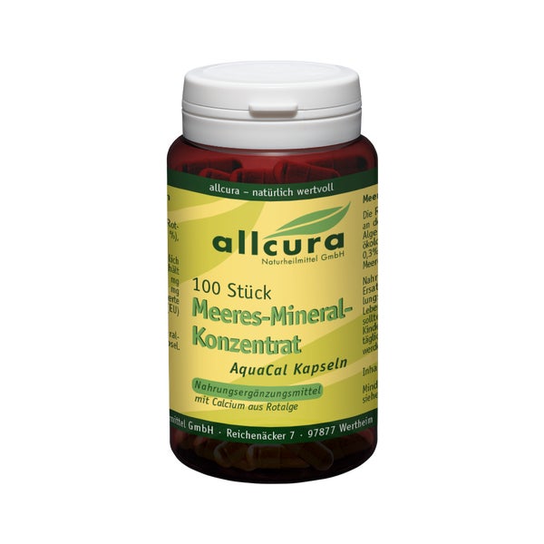 Meeres Mineralkonzentrat AquaCal 100 St