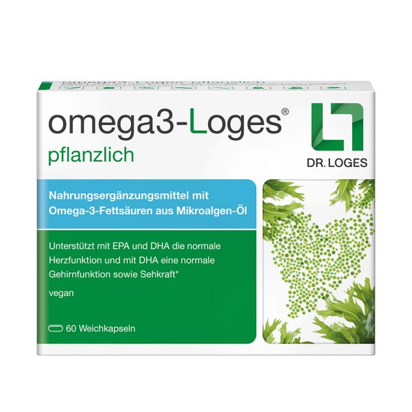 omega3-Loges pflanzlich 60 St