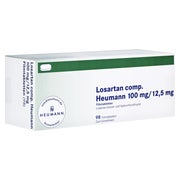 LOSARTAN comp. Heumann 100mg/12,5mg Filmtabletten 98 St