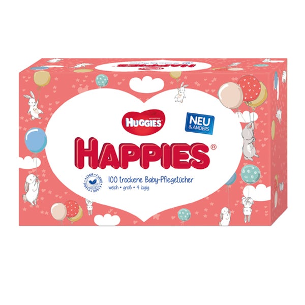 Huggies Happies Babypflegetücher 100 St