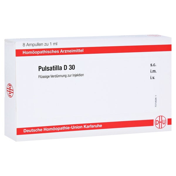Pulsatilla D 30 Ampullen 8X1 ml