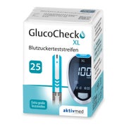 Produktabbildung: GlucoCheck XL Blutzuckerteststreifen 25 St