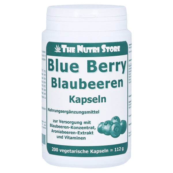 BLUE Berry Blaubeeren Kapseln 200 St