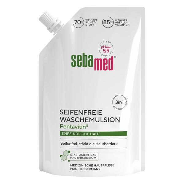Sebamed seifenfreie Waschemulsion Nachfüllbeutel 400 ml