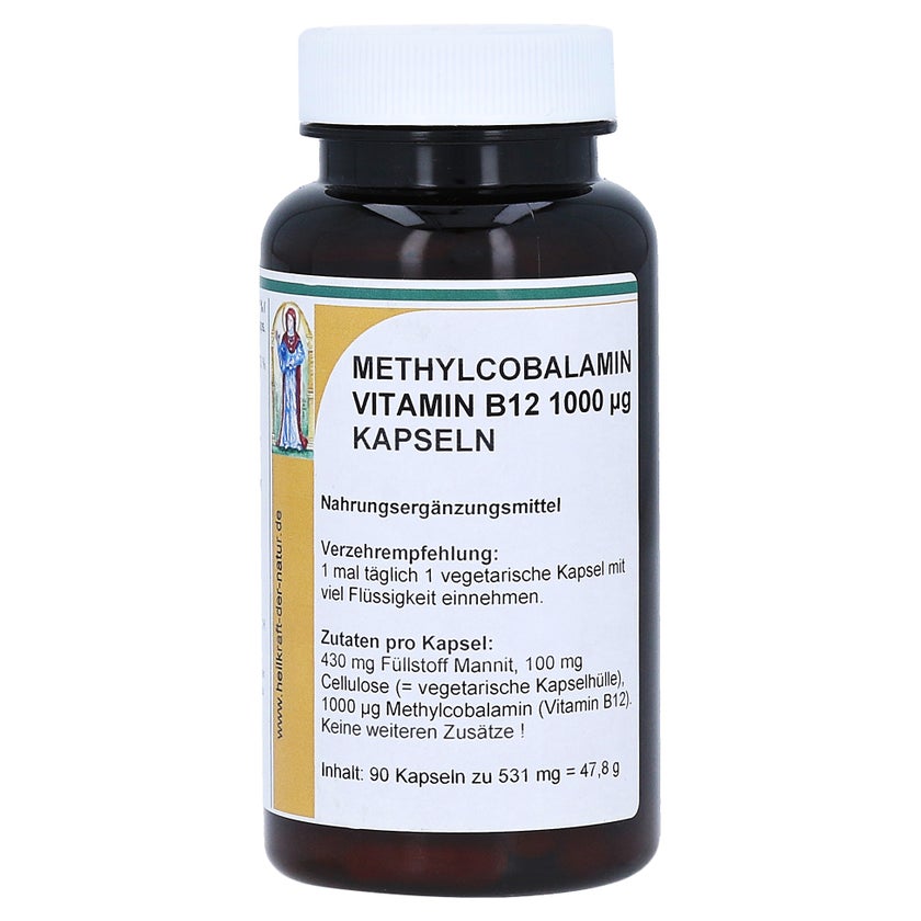 Methylcobalamin 1000 µg Vitamin B12 Kaps 90 St, 90 St online 