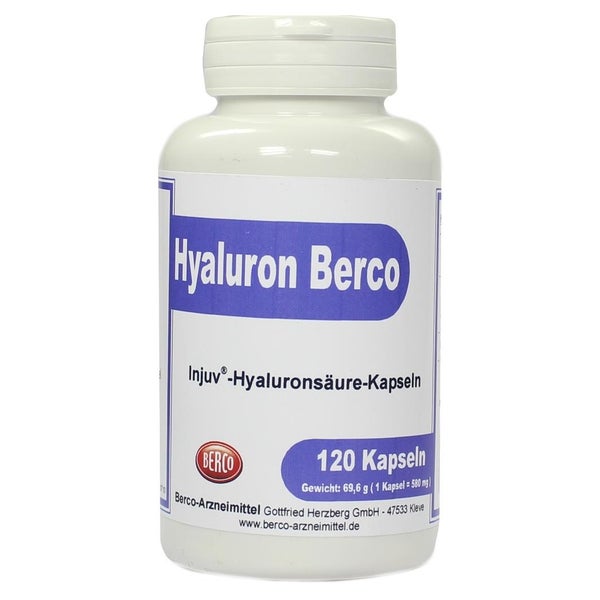Hyaluron Berco Injuv Kapseln 120 St