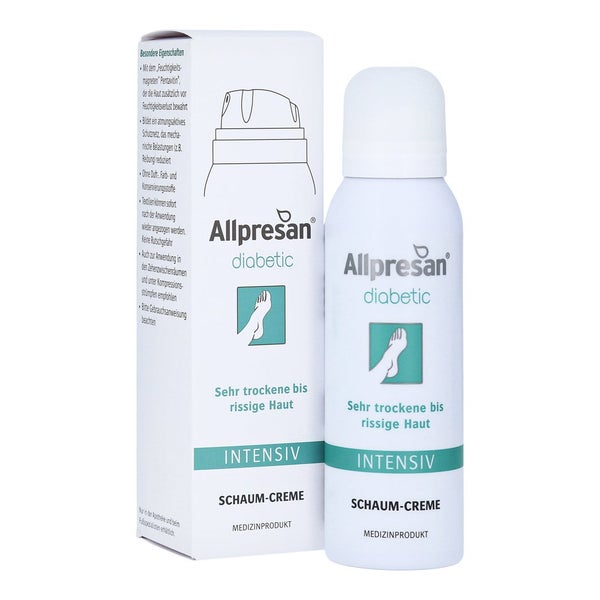 Allpresan diabetic Schaumcreme 125 ml