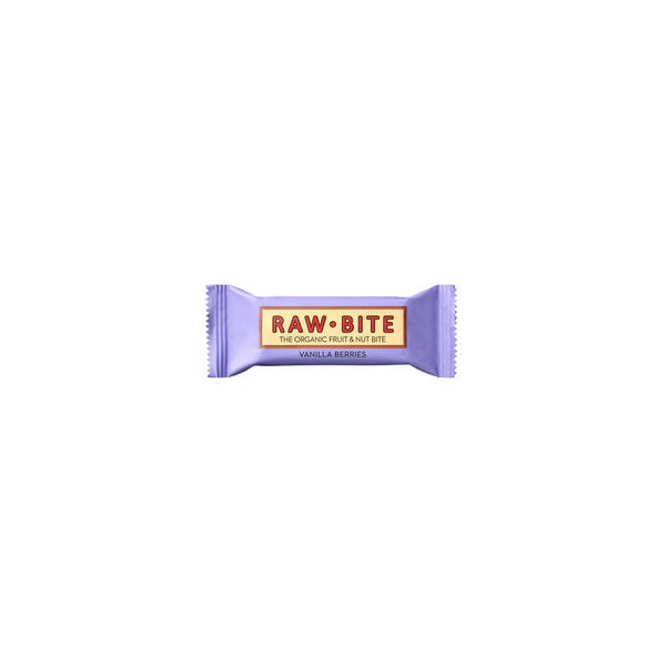 RAW BITE Bio Riegel Vanilla Berries 50 g