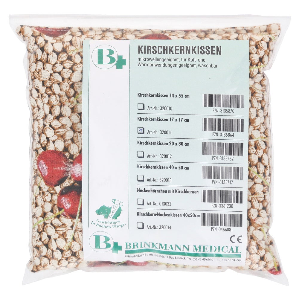 Kirschkernkissen 17x17 cm 1 St