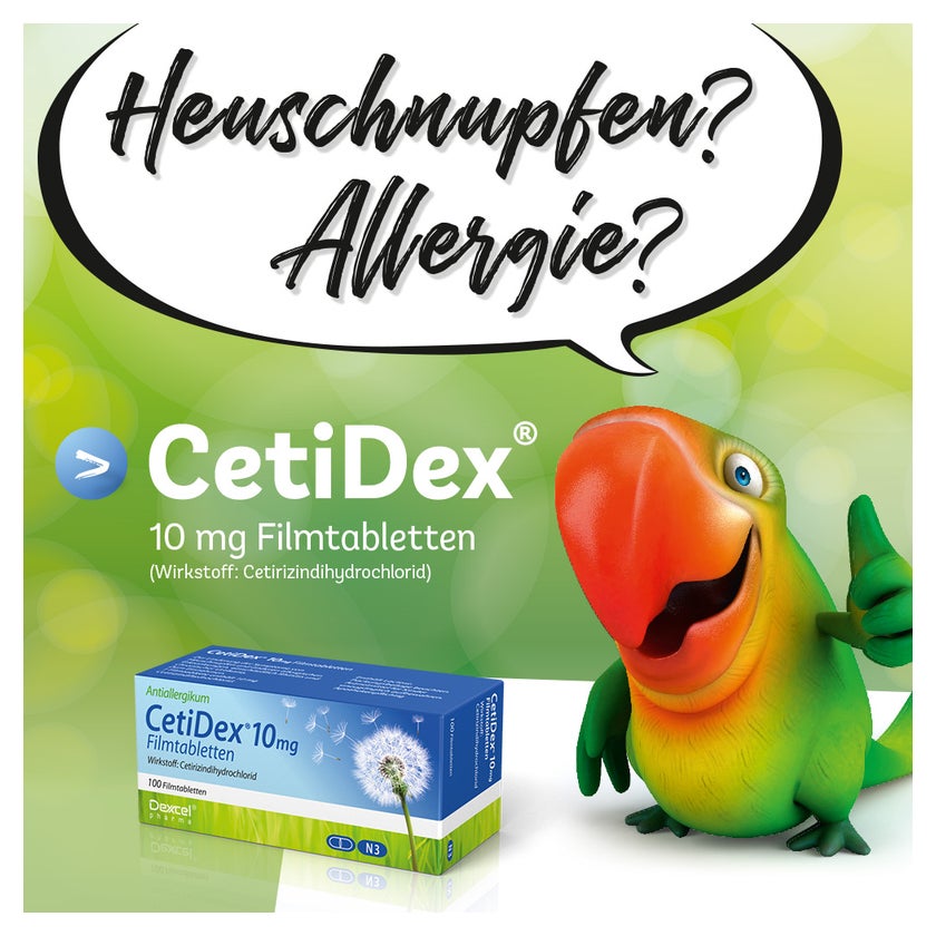 CetiDex 10mg Antiallergikum 100 St