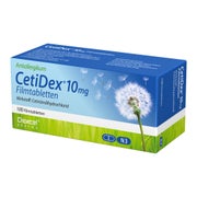 Produktabbildung: CetiDex 10mg Antiallergikum 100 St