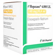 HEPAXANE 4.000 I.E. 40 mg/0,4 ml Inj.-Lsg.i.e.FS 20 St