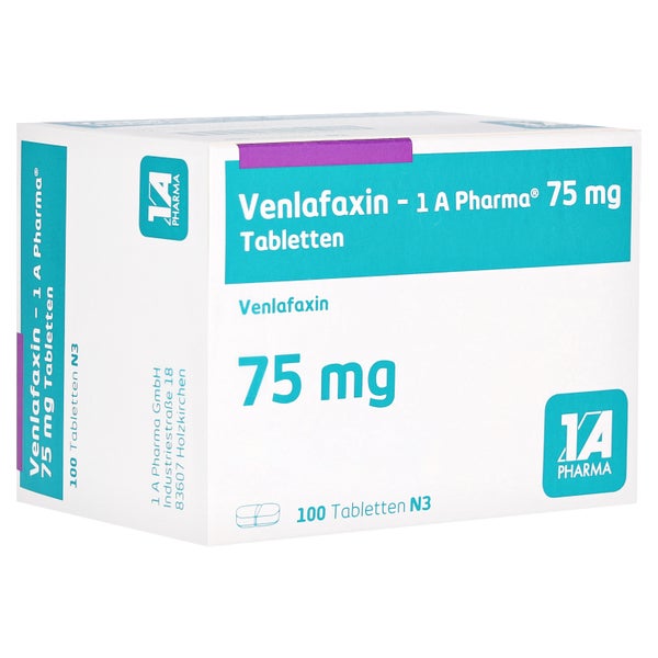 Venlafaxin-1a Pharma 75 mg Tabletten 100 St