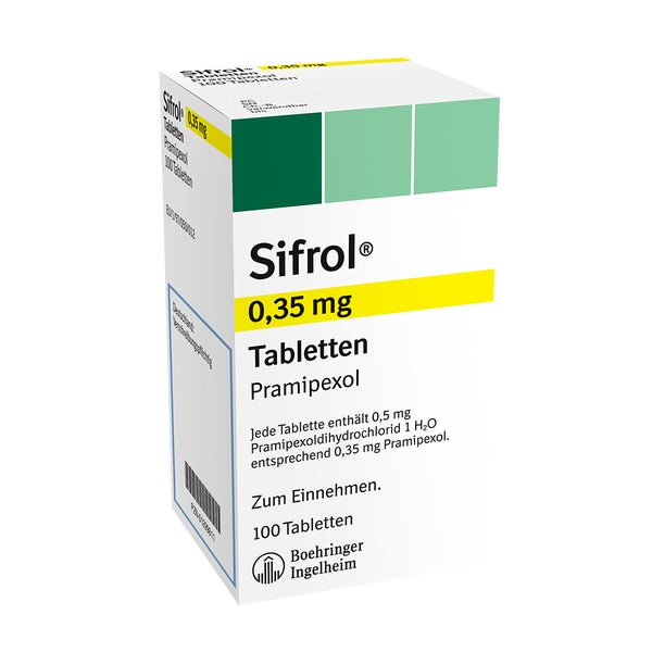Sifrol 0,35 mg Tabletten 100 St