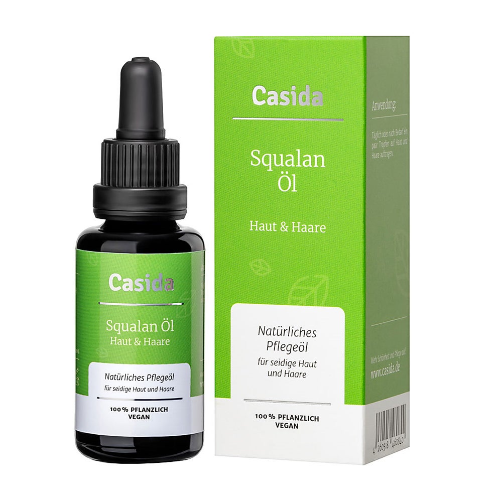 Casida Squalan Öl Haut & Haare pflanzlich 30 ml