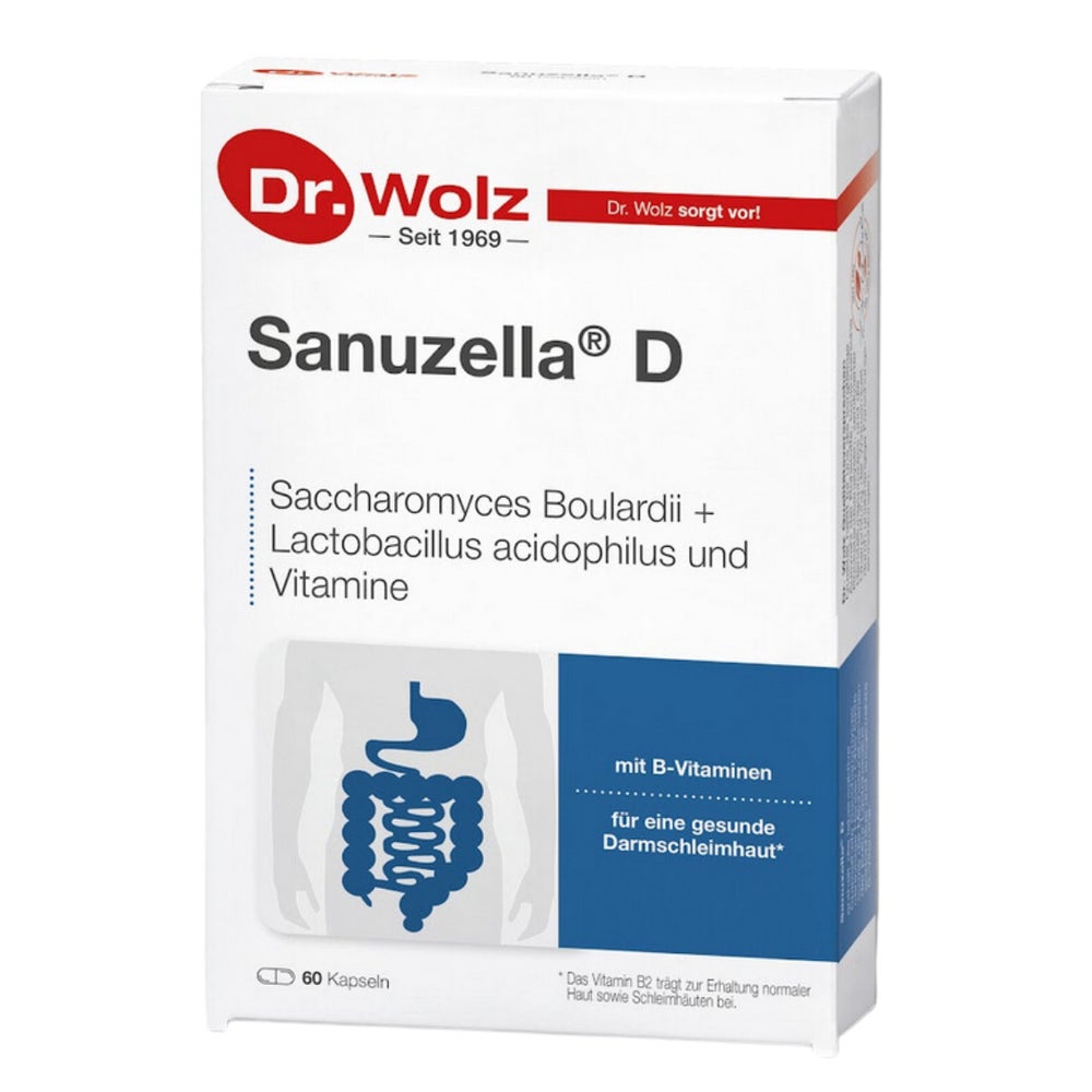 Sanuzella D Zellulose Kapseln 60 St