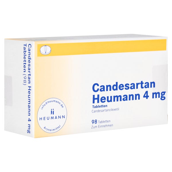 Candesartan Heumann 4 mg Tabletten 98 St