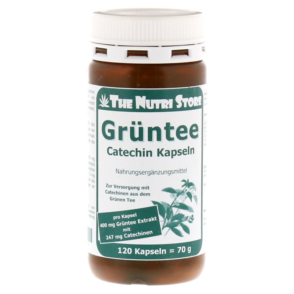 Grüntee 400 mg Catechin Kapseln 120 St