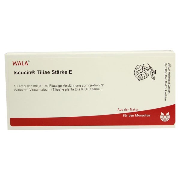 Iscucin Tiliae Stärke E Ampullen 10X1 ml