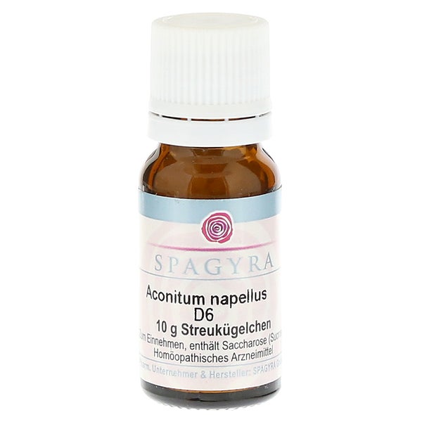 Aconitum Napellus D 6 Globuli 10 g