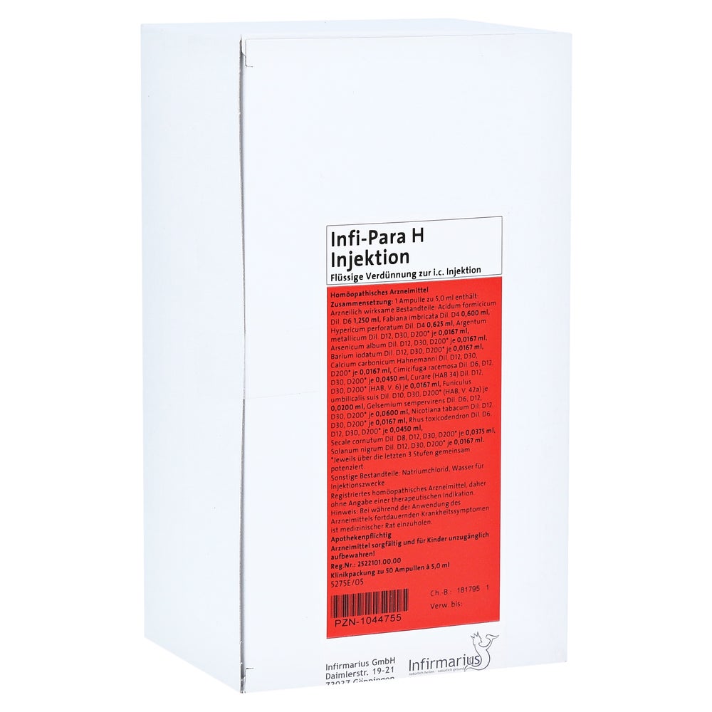INFI PARA H Injektion Ampullen 50 St