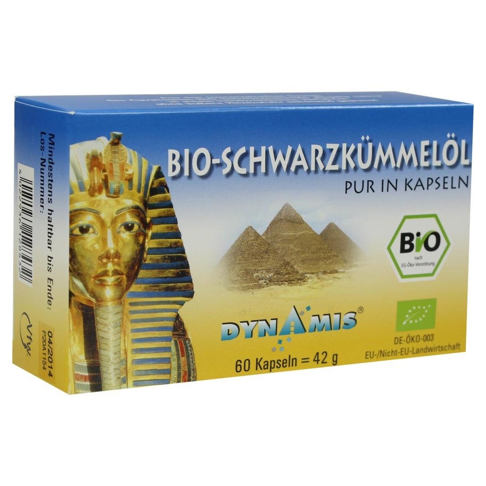 Dynamis Bio Schwarzkümmelöl Kapseln PUR ägyptisch 60 St