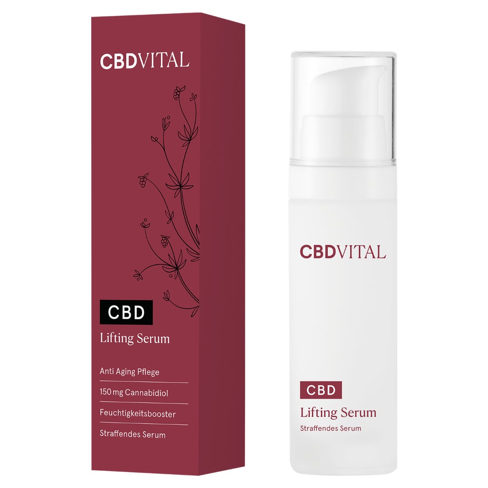 CBD VITAL Lifting Serum mit CBD | rascher Lifting-Effekt 30 ml