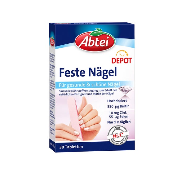 Abtei Feste Nägel Tabletten 30 St