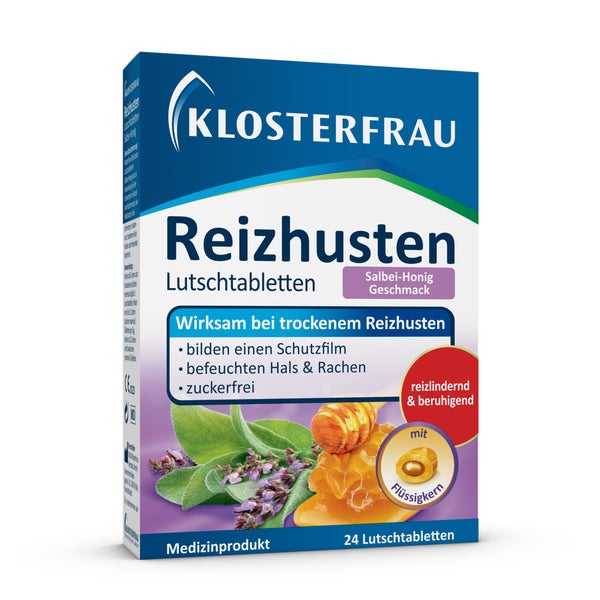 Klosterfrau Reizhusten Lutschtabletten Salbei-Honig 24 St