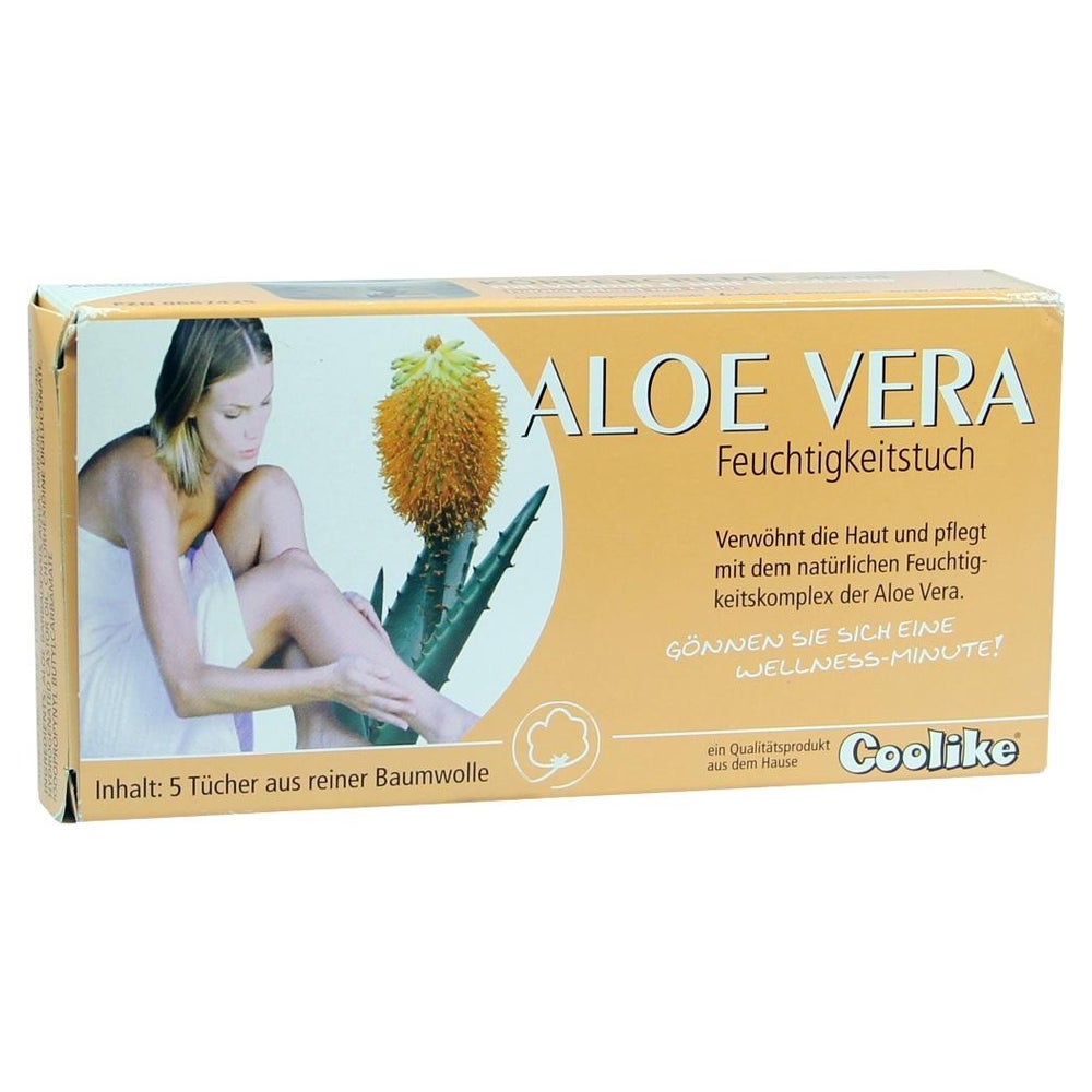 Coolike Aloe Vera Feuchtigkeitstuch 5 St