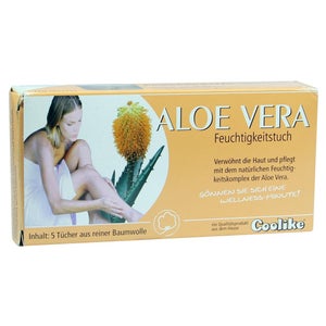 Coolike Aloe Vera Feuchtigkeitstuch 5 St online kaufen | DocMorris