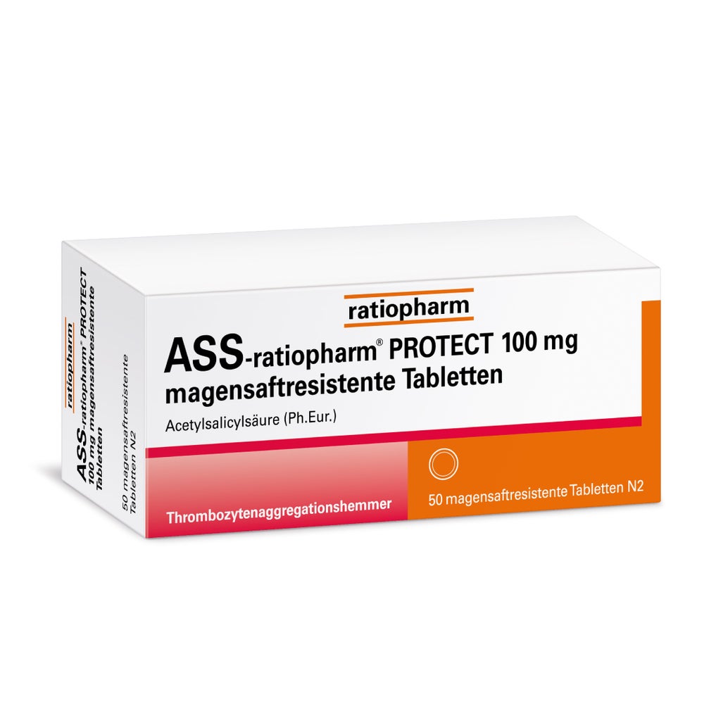 ASS-ratiopharm® PROTECT 100 mg 50 St