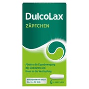 Produktabbildung: Dulcolax Zäpfchen Abführmittel 6 St