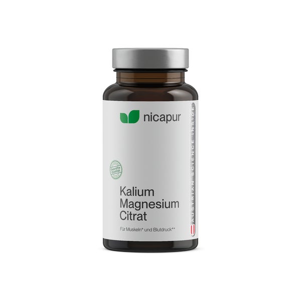 Nicapur Kalium Magnesium Citrat Kapseln 60 St