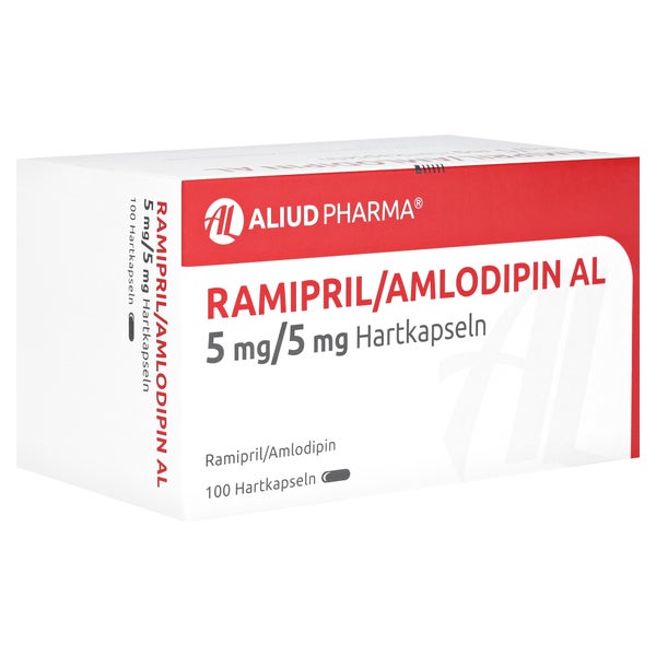 RAMIPRIL/Amlodipin AL 5 mg/5 mg Hartkapseln 100 St
