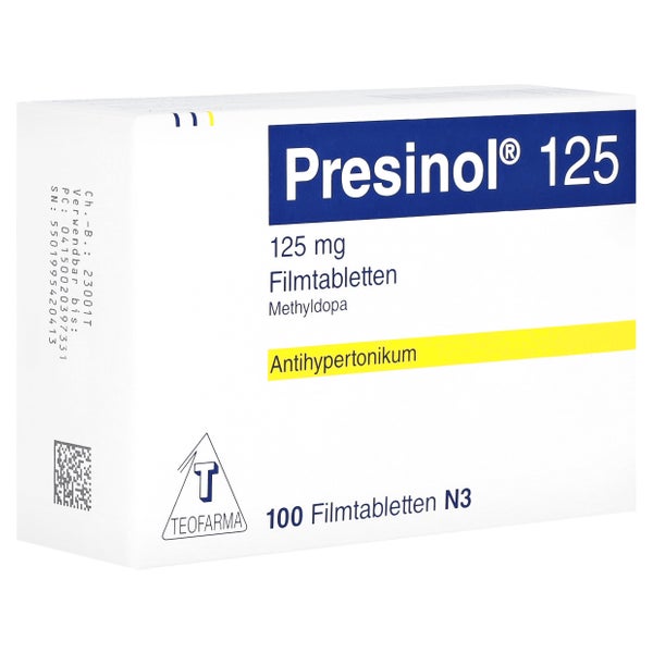 Presinol mite 125 Filmtabletten 100 St