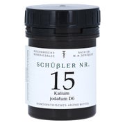 Schüssler Nr.15 Kalium jodatum D 6 Table 400 St