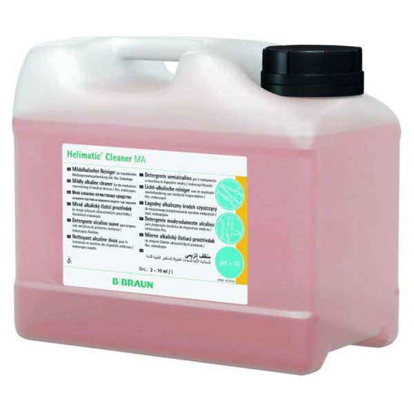B. Braun Helimatic Cleaner MA, mildalkalischer Flüssigreiniger - 10 l – Kanister 10 l