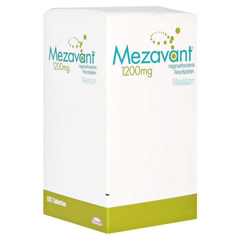 MEZAVANT 1200 mg magensaftres.Retardtabl. 120 St, 120 St online 