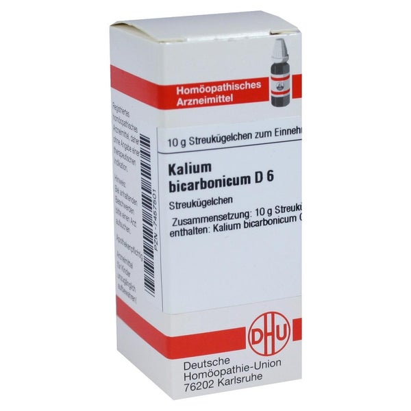 Kalium Bicarbonicum D 6 Globuli 10 g