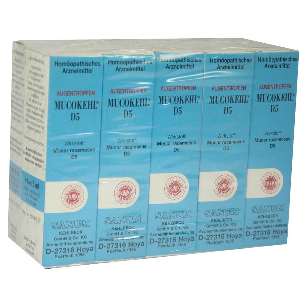 Mucokehl D 5 Augentropfen 10X5 ml