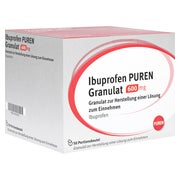 IBUPROFEN PUREN Granulat 600 mg z.Her.e.Lsg.z.Ein. 50 St