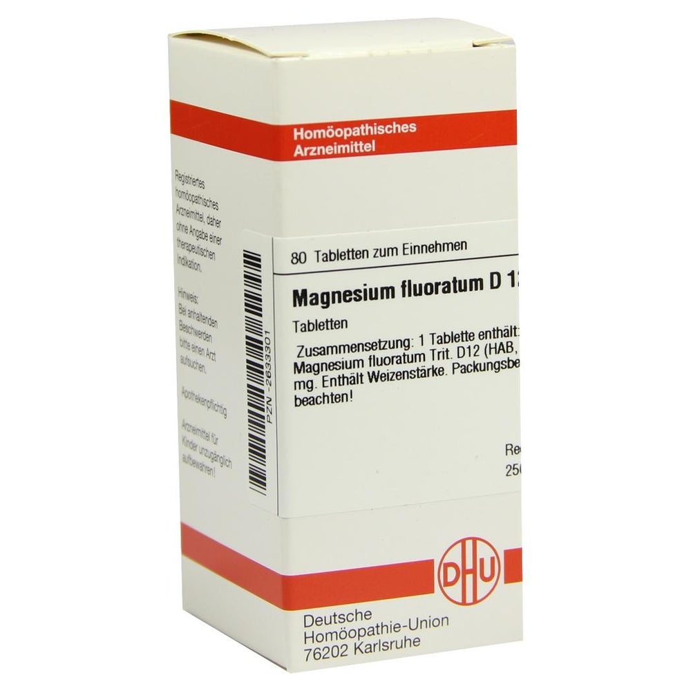 Magnesium Fluoratum D 12 Tabletten 80 St