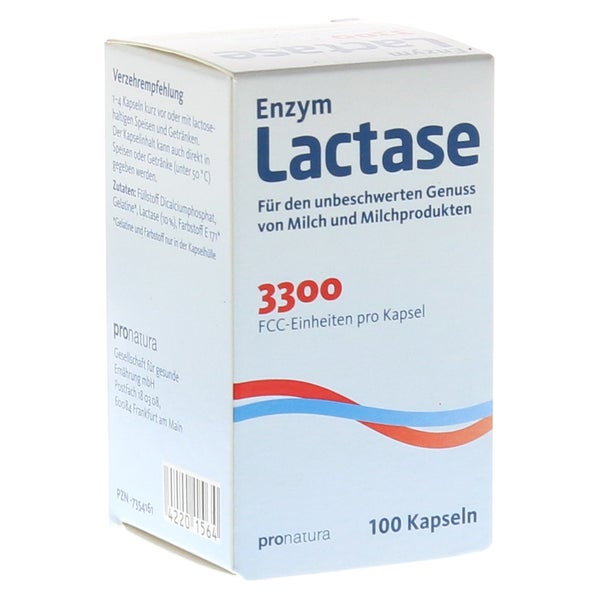 Lactase 3.300 FCC Kapseln 100 St