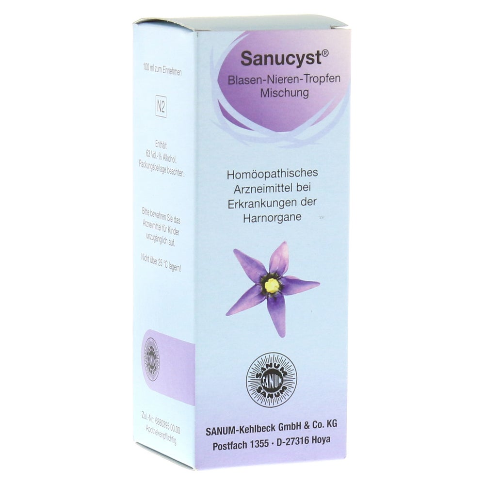 Sanucyst Blasen-nieren-tropfen 100 ml
