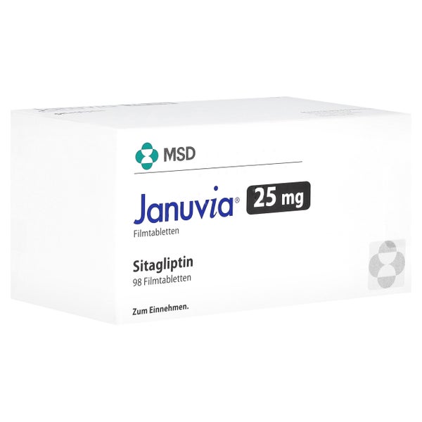 Januvia 25 mg Filmtabletten 98 St