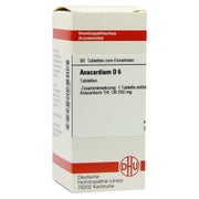 Produktabbildung: Anacardium D 6 Tabletten 80 St